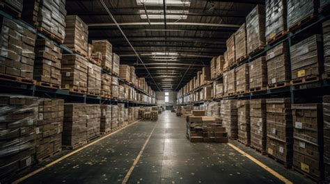 Cajas de EPP y EPS apiladas con verduras frescas en un almacén