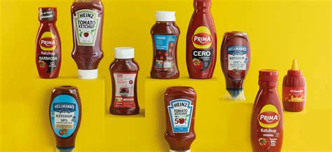 Comparativa de salsas boloñesas de diferentes marcas en sus envases (frasco y doypack)