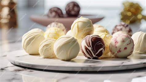 Plato de diversos chocolates, bombones, trufas y tabletas
