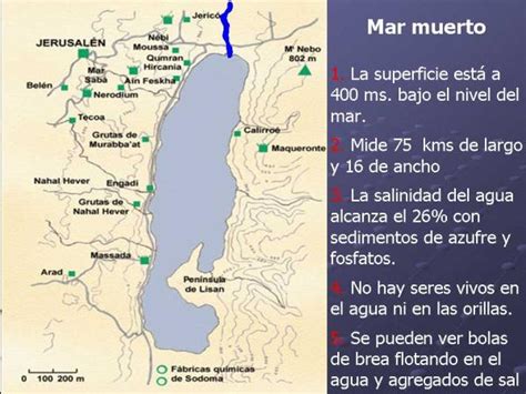 Mapa geográfico del Mar Muerto y su ubicación