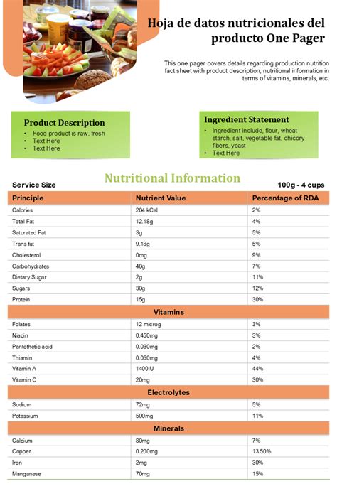 Infografía con datos nutricionales clave del huachalomo (proteínas, hierro, vitaminas)