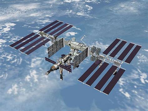 Imagen de la Estación Espacial Internacional en órbita