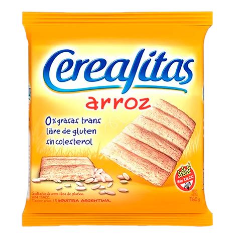 Envase de Galletas de Arroz Cerealitas de 160g