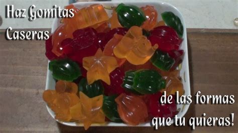 Imagen de gomitas caseras de colores