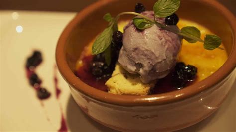 Postre o helado de calafate