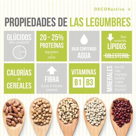 Infografía de legumbres chilenas y sus beneficios