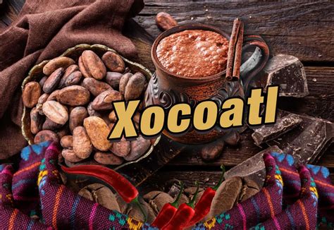 Representación del xocolatl o chocolate en la cultura azteca