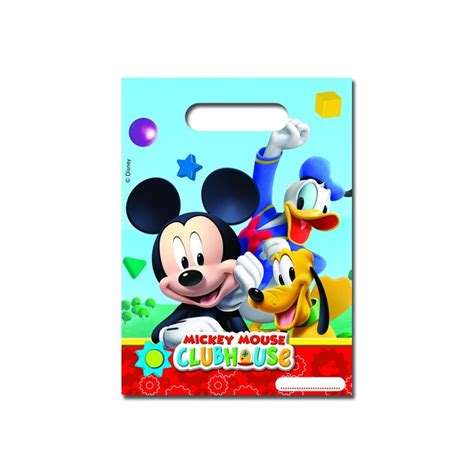 Foto de bolsas de chuches temáticas de Mickey Mouse