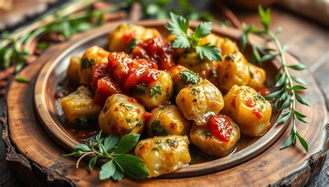 Plato de Caldo de Vieja con Mojo Verde y papas