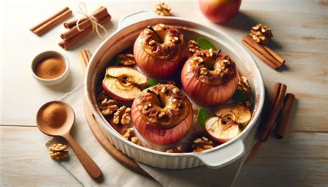 Manzanas salteándose con canela y ralladura de naranja en una sartén