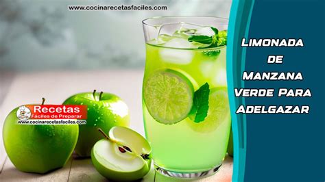 Persona disfrutando de una limonada de manzana verde, con enfoque en una piel sana y cabello brillante