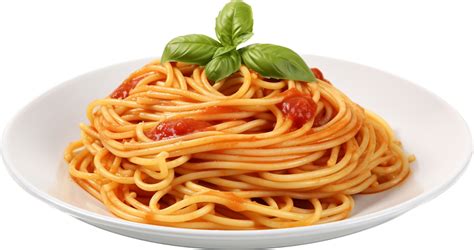 Foto de spaghetti servido con salsa de yogur