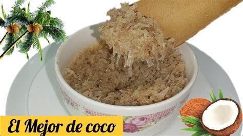 Dulce de coco casero con frutabomba