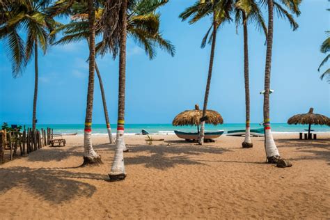 Bohíos privados en la playa de Isla Palomino