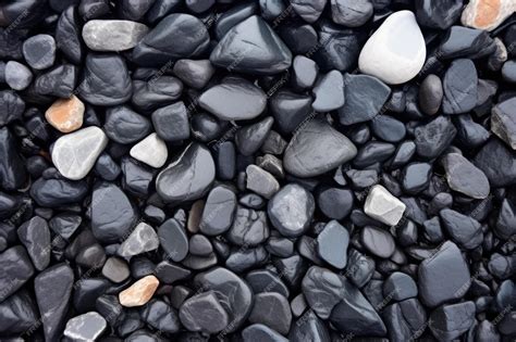 Primer plano de piedras volcánicas limpias y listas para ser colocadas en una parrilla.