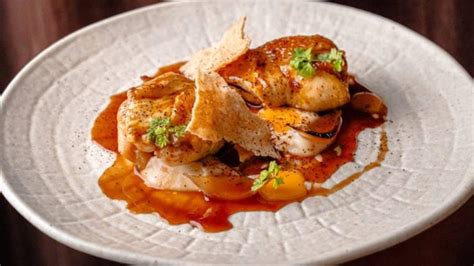 Plato elaborado por Sebastián Garat con ingredientes locales
