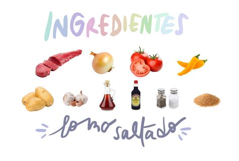 Mesa con todos los ingredientes listos para la preparación del guiso