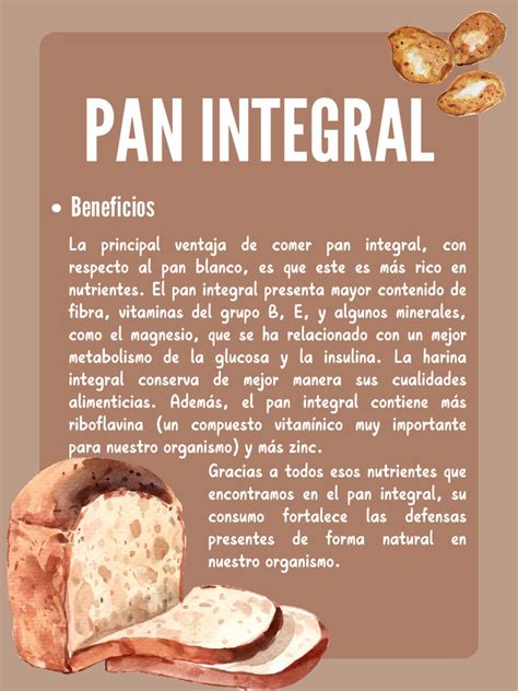 Infografía: Beneficios del pan integral para la salud digestiva y cardiovascular