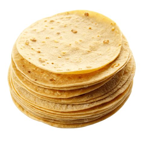 Pila de tortillas de maíz recién hechas, planas y redondas, listas para preparar tacos o fajitas.