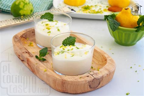 Infografía paso a paso de la preparación de un mousse de limón