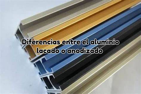 Comparativa visual entre aluminio estándar y aluminio anodizado
