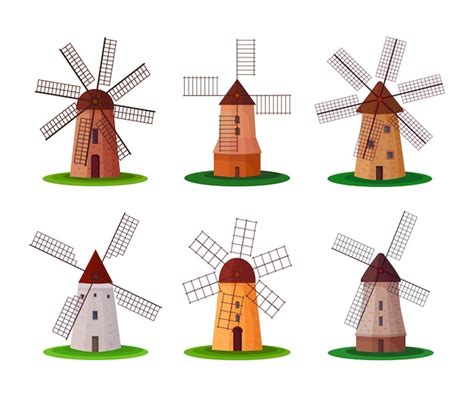 diagrama comparativo de los diferentes tipos de molinos históricos (viento, agua, sangre)