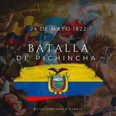 Mapa de la Batalla de Pichincha o ilustración de la batalla