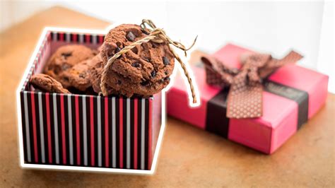 Presentación de galletas caseras para regalo