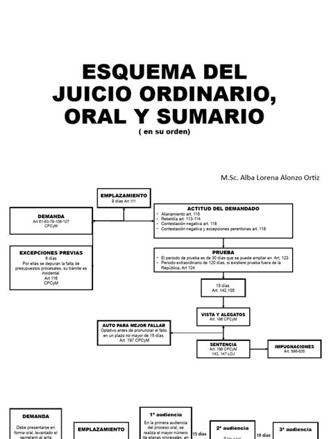 Esquema organizativo de los tribunales éticos y etapas del juicio simulado