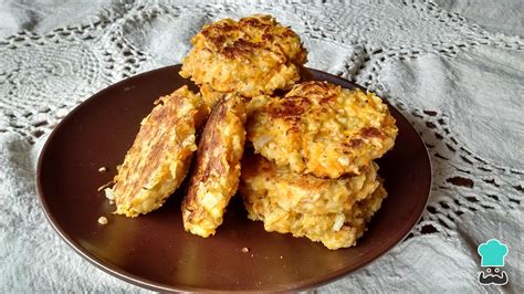 Ingredientes para croquetas de zanahoria y manzana