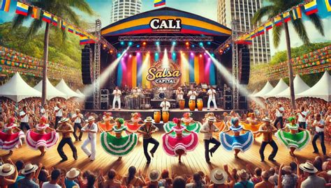 Mural representando la historia y cultura de la salsa en Cali
