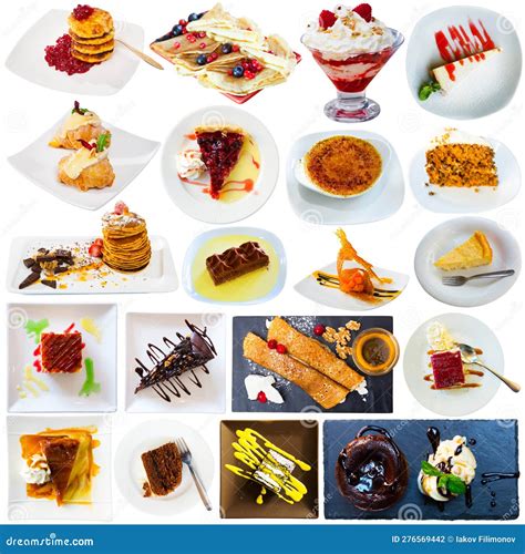 Fotografía profesional de una selección de postres variados según las distintas festividades del año.
