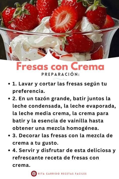 infografía con los ingredientes y pasos para preparar malteada de fresa con leche evaporada y condensada