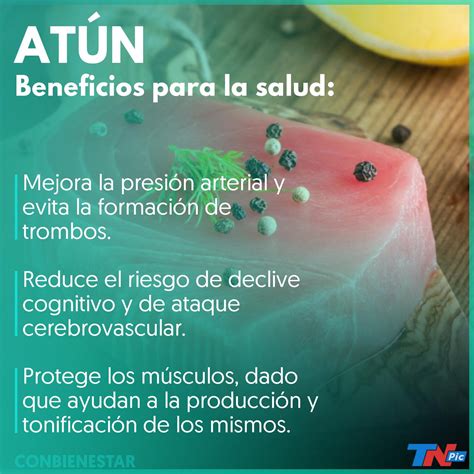 Infografía: Beneficios nutricionales del atún