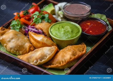 Plato de empanadas variadas