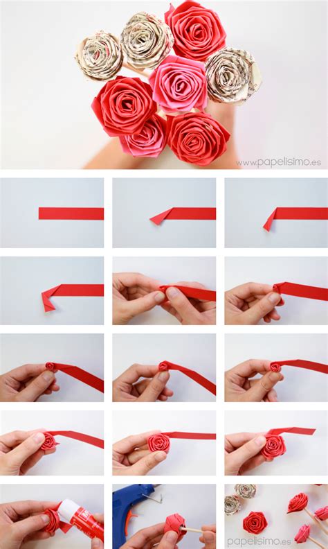 Infografía: pasos para hacer rosas de buttercream con boquilla