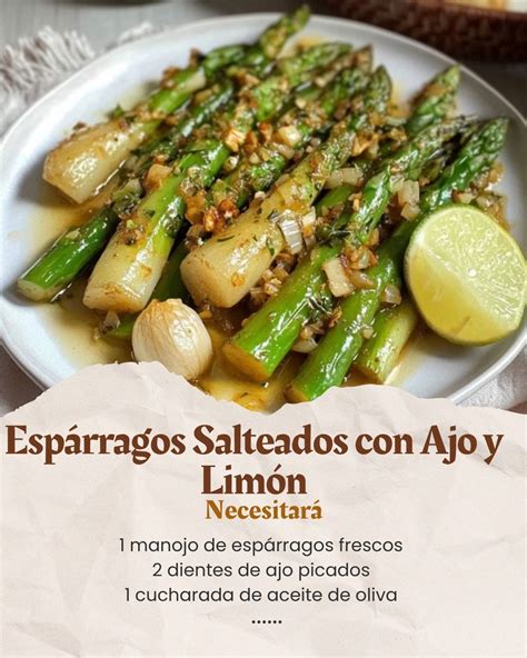 Espárragos jumbo salteados con limón y parmesano