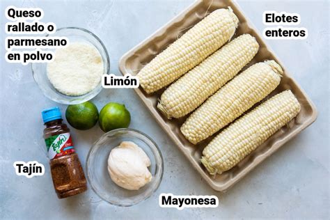 Imagen de los ingredientes frescos preparados para la receta