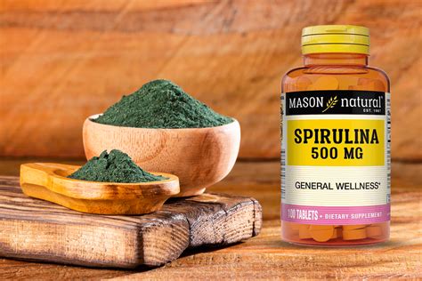Suplementos de espirulina y chlorela