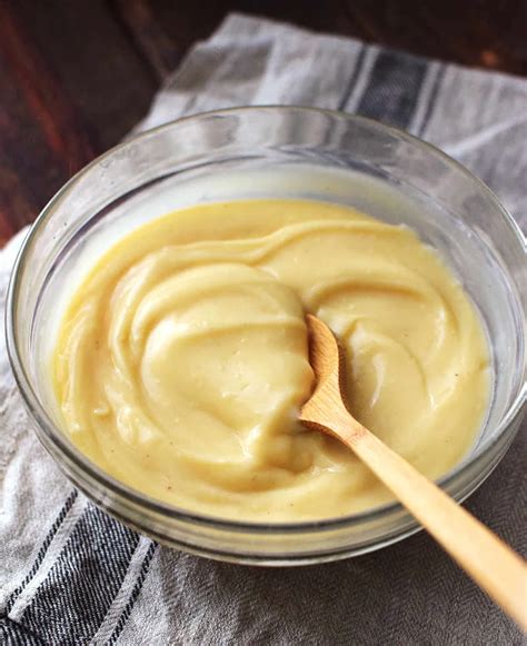 Diagrama de pasos para hacer crema pastelera o crema cítrica