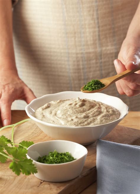 Ingredientes para crema de berenjena con queso crema