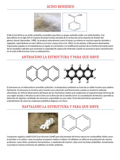 Infografía sobre los usos del ácido benzoico en alimentos
