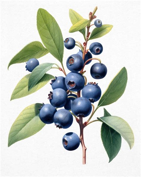 Ilustración botánica de la planta de berenjena, mostrando sus hojas, flores y frutos
