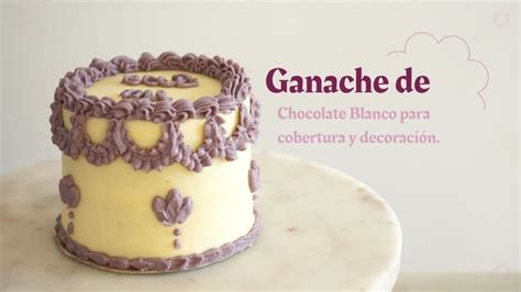 Infografía: Usos de la ganache (relleno, cobertura, decoración)