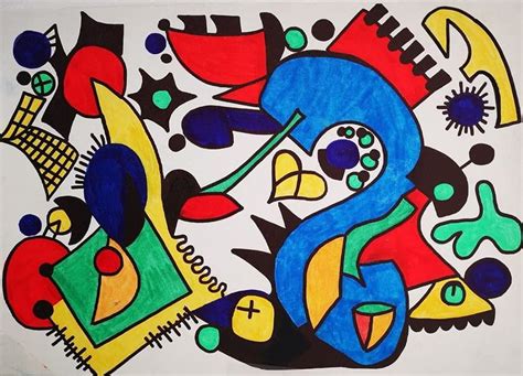 Imagen abstracta de un bebé y símbolos oníricos