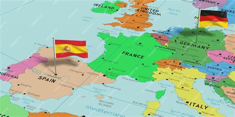 Mapa comparativo de las tradiciones charcuteras de España y Alemania
