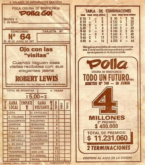 Foto histórica de un boleto de Polla Gol o recreación visual del escándalo de arbitraje de 1986