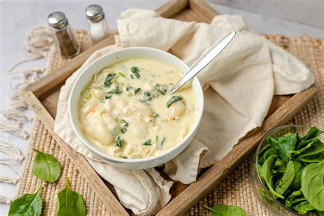 Sopa cremosa de alcachofas