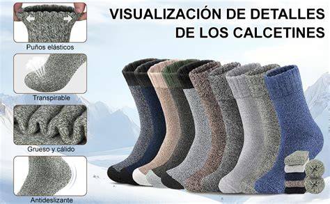 Fotografía de pies con calcetines de lana, sugiriendo confort térmico