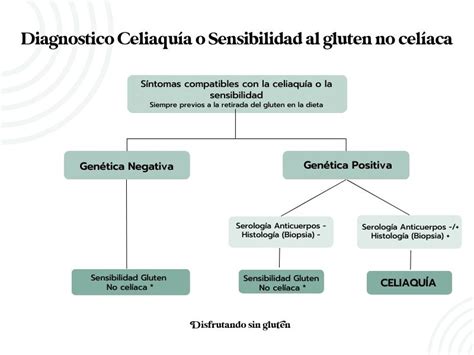 Esquema de las diferencias entre Enfermedad Celíaca, Sensibilidad al Gluten No Celíaca y Alergia al Trigo